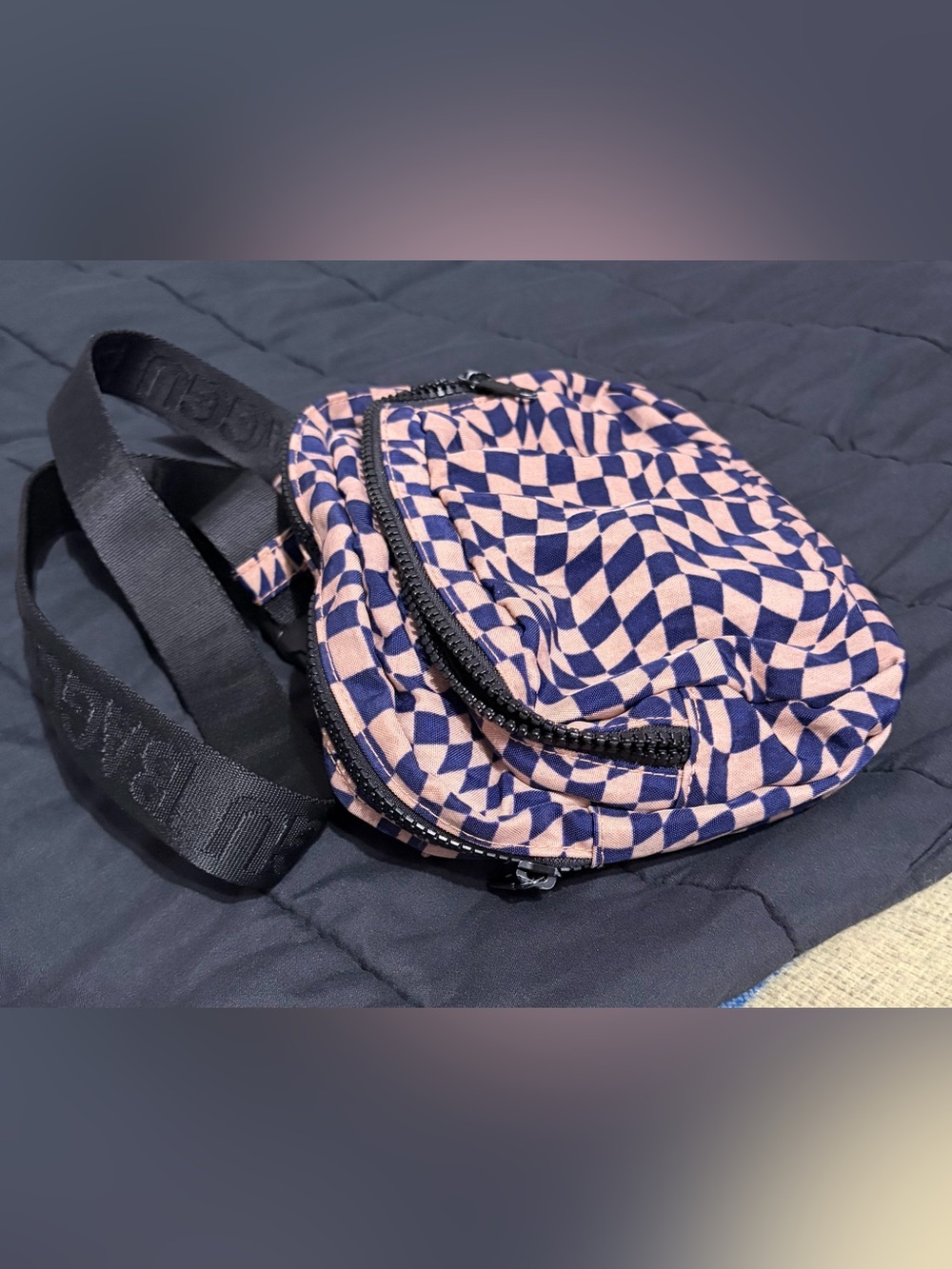 Baggu Fanny pack in Trippy Checkered - Picture 2 of 6